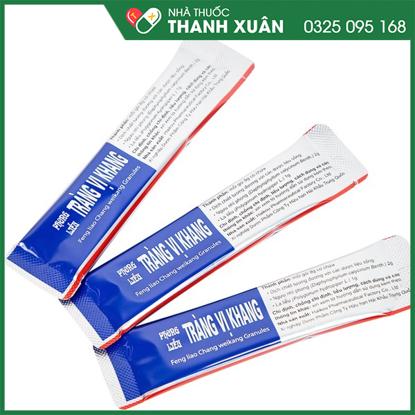 Phong Liễu Tràng Vị Khang điều trị viêm dạ dày, ruột cấp tính